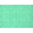 thumbnail image 1 of Ahgly Company Indoor Rectangle Abstract Turquoise Blue Modern Area Rugs, 5' x 8', 1 of 4