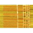 thumbnail image 1 of Ahgly Company Indoor Rectangle Abstract Yellow Modern Area Rugs, 2' x 5', 1 of 4