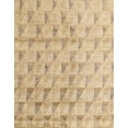 thumbnail image 1 of Ahgly Company Indoor Rectangle Abstract Yellow Solid Area Rugs, 6' x 9', 1 of 6