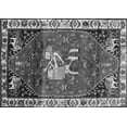 thumbnail image 1 of Ahgly Company Indoor Rectangle Animal Gray Traditional Area Rugs, 5' x 8', 1 of 1