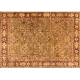 thumbnail image 1 of Ahgly Company Indoor Rectangle Animal Orange Traditional Area Rugs, 5' x 8', 1 of 1