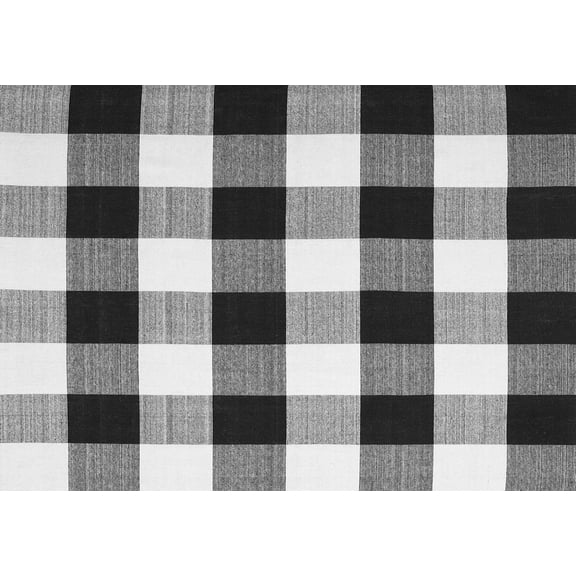 Ahgly Company Indoor Rectangle Checkered Gray Modern Area Rugs, 2' x 3'