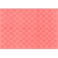 thumbnail image 1 of Ahgly Company Indoor Rectangle Checkered Red Modern Area Rugs, 5' x 7', 1 of 4