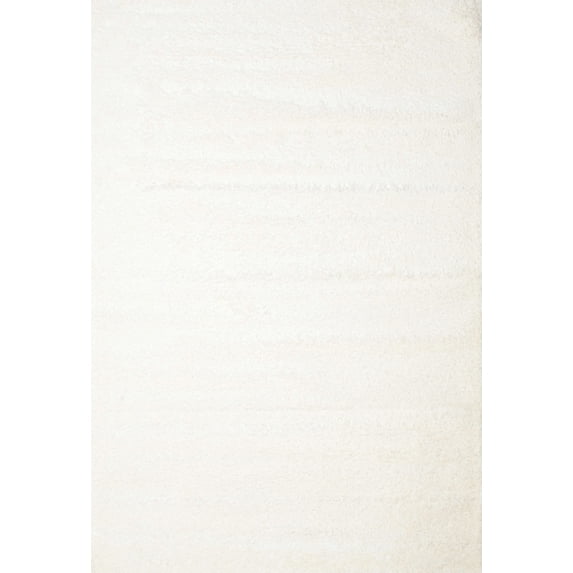 Ahgly Company Indoor Rectangle Contemporary Beige Solid Area Rugs, 8' x 10'