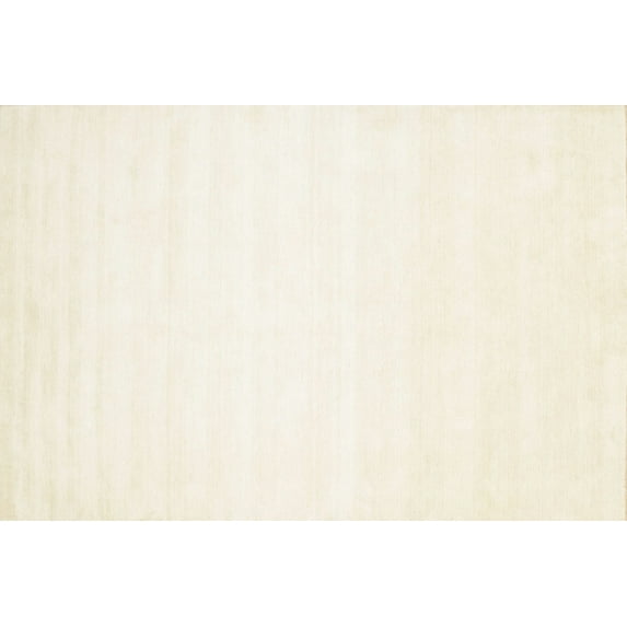 Ahgly Company Indoor Rectangle Contemporary Gold Solid Area Rugs, 5' x 7'