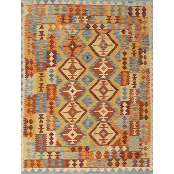 Ahgly Company Indoor Rectangle Contemporary Red Fox Red Area Rugs, 2' x 4'
