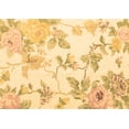 thumbnail image 1 of Ahgly Company Indoor Rectangle Floral Brown Coastal Area Rugs, 2' x 3', 1 of 4