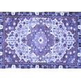 thumbnail image 1 of Ahgly Company Indoor Rectangle Medallion Blue Traditional Area Rugs, 5' x 7', 1 of 4