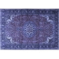 thumbnail image 1 of Ahgly Company Indoor Rectangle Medallion Blue Traditional Area Rugs, 5' x 7', 1 of 4