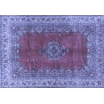 thumbnail image 1 of Ahgly Company Indoor Rectangle Medallion Blue Traditional Area Rugs, 6' x 9', 1 of 4