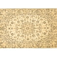 thumbnail image 1 of Ahgly Company Indoor Rectangle Medallion Brown Traditional Area Rugs, 6' x 9', 1 of 4