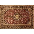 thumbnail image 1 of Ahgly Company Indoor Rectangle Medallion Brown Traditional Area Rugs, 8' x 10', 1 of 4