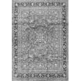 thumbnail image 1 of Ahgly Company Indoor Rectangle Medallion Gray Traditional Area Rugs, 2' x 5', 1 of 1