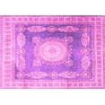 thumbnail image 1 of Ahgly Company Indoor Rectangle Medallion Pink Traditional Area Rugs, 8' x 12', 1 of 4