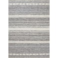 thumbnail image 1 of Ahgly Company Indoor Rectangle Mid-Century Modern Ash White Beige Area Rugs, 5' x 7', 1 of 1