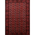 thumbnail image 1 of Ahgly Company Indoor Rectangle Mid-Century Modern Bakers Brown Area Rugs, 2' x 3', 1 of 1