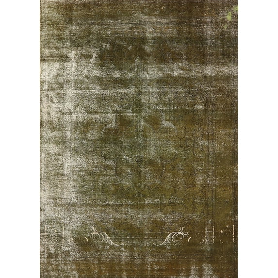 Ahgly Company Indoor Rectangle Mid-Century Modern Bakers Brown Area Rugs, 8' x 10'