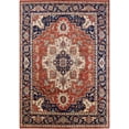 thumbnail image 1 of Ahgly Company Indoor Rectangle Mid-Century Modern Camel Brown Area Rugs, 4' x 6', 1 of 1