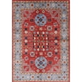thumbnail image 1 of Ahgly Company Indoor Rectangle Mid-Century Modern Chilli Pepper Red Area Rugs, 5' x 7', 1 of 1