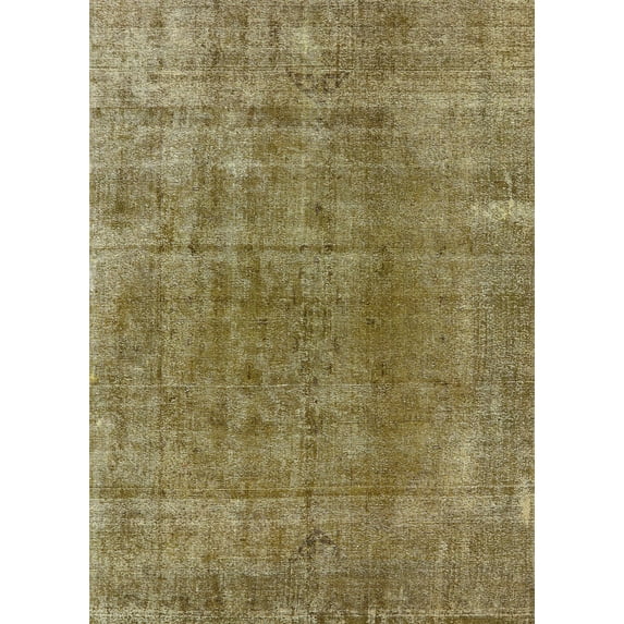 Ahgly Company Indoor Rectangle Mid-Century Modern Oak Brown Area Rugs, 2' x 4'