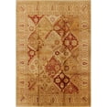 thumbnail image 1 of Ahgly Company Indoor Rectangle Mid-Century Modern OrangeRed Orange Area Rugs, 5' x 8', 1 of 1