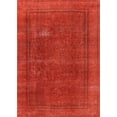 thumbnail image 1 of Ahgly Company Indoor Rectangle Mid-Century Modern Red Area Rugs, 7' x 9', 1 of 1