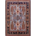 thumbnail image 1 of Ahgly Company Indoor Rectangle Mid-Century Modern Rosy Brown Pink Area Rugs, 5' x 8', 1 of 6