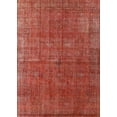 thumbnail image 1 of Ahgly Company Indoor Rectangle Mid-Century Modern Shocking Orange Area Rugs, 7' x 9', 1 of 6