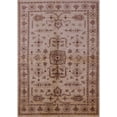 thumbnail image 1 of Ahgly Company Indoor Rectangle Mid-Century Modern Sienna Brown Area Rugs, 2' x 5', 1 of 1