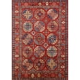 thumbnail image 1 of Ahgly Company Indoor Rectangle Mid-Century Modern Tomato Sauce Red Area Rugs, 4' x 6', 1 of 1