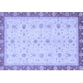 thumbnail image 1 of Ahgly Company Indoor Rectangle Oriental Blue Modern Area Rugs, 5' x 7', 1 of 4
