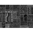 thumbnail image 1 of Ahgly Company Indoor Rectangle Oriental Gray Modern Area Rugs, 4' x 6', 1 of 4