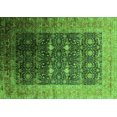 thumbnail image 1 of Ahgly Company Indoor Rectangle Oriental Green Industrial Area Rugs, 5' x 8', 1 of 4