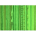 thumbnail image 1 of Ahgly Company Indoor Rectangle Oriental Green Modern Area Rugs, 3' x 5', 1 of 4