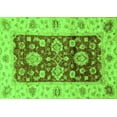 thumbnail image 1 of Ahgly Company Indoor Rectangle Oriental Green Traditional Area Rugs, 2' x 3', 1 of 4