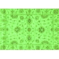 thumbnail image 1 of Ahgly Company Indoor Rectangle Oriental Green Traditional Area Rugs, 4' x 6', 1 of 4