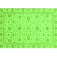 thumbnail image 1 of Ahgly Company Indoor Rectangle Oriental Green Traditional Area Rugs, 5' x 7', 1 of 4