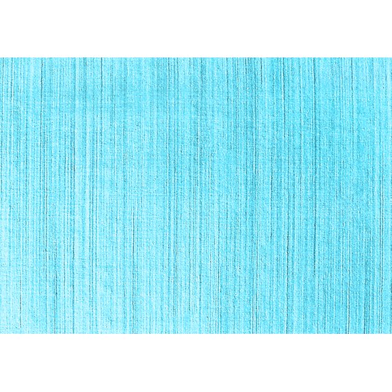 Ahgly Company Indoor Rectangle Oriental Light Blue Industrial Area Rugs, 2' x 4'