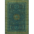 thumbnail image 1 of Ahgly Company Indoor Rectangle Oriental Light Blue Modern Area Rugs, 8' x 10', 1 of 4