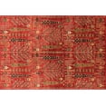 thumbnail image 1 of Ahgly Company Indoor Rectangle Oriental Orange Industrial Area Rugs, 2' x 3', 1 of 4