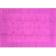 thumbnail image 1 of Ahgly Company Indoor Rectangle Oriental Pink Industrial Area Rugs, 8' x 12', 1 of 4