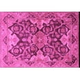 thumbnail image 1 of Ahgly Company Indoor Rectangle Oriental Pink Traditional Area Rugs, 2' x 4', 1 of 4