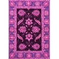 thumbnail image 1 of Ahgly Company Indoor Rectangle Oriental Pink Traditional Area Rugs, 4' x 6', 1 of 4