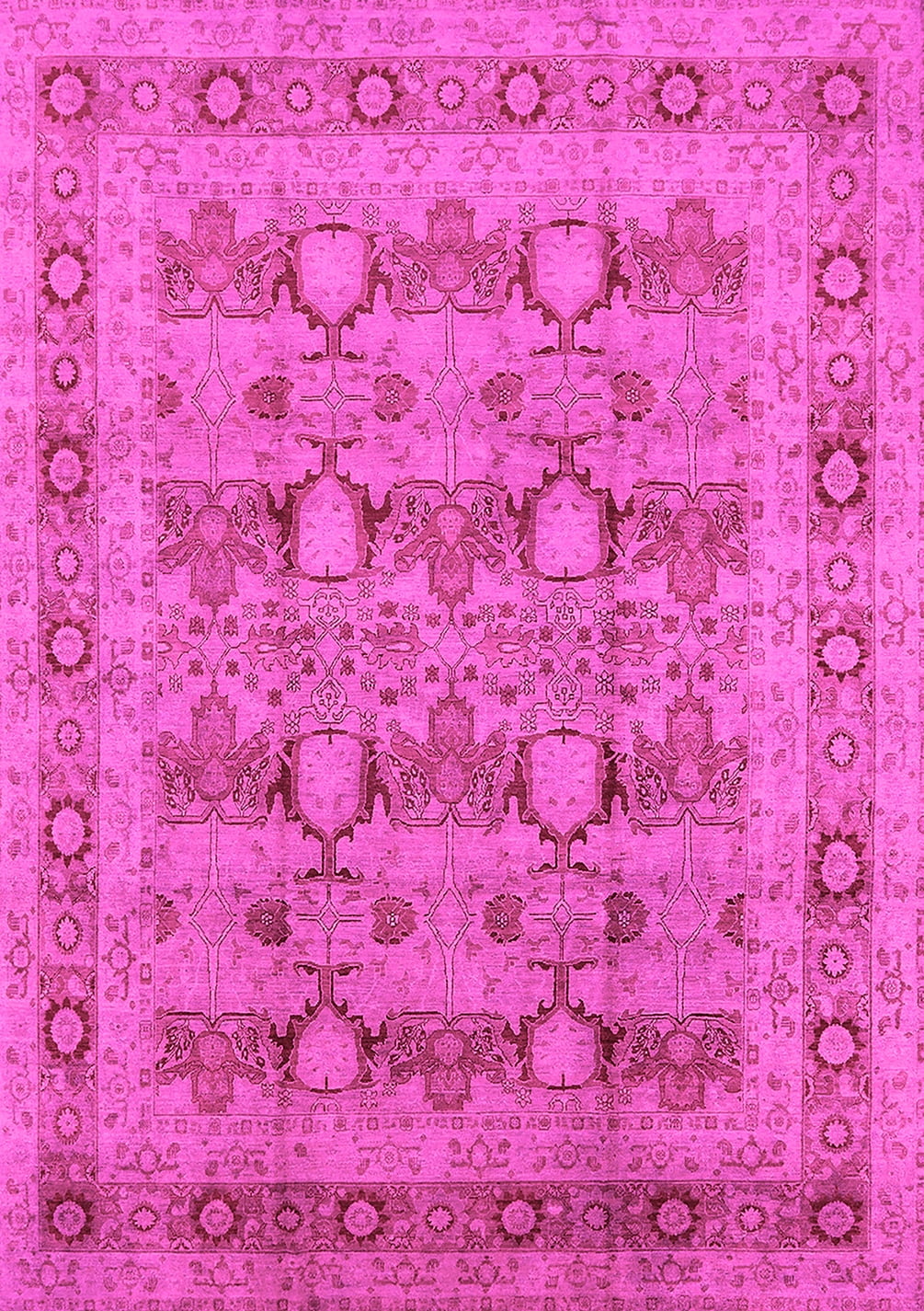 Pink Japanese Rug Ahgly Company Indoor Rectangle Oriental Pink Traditional Area Rugs, 5 ...