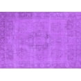 thumbnail image 1 of Ahgly Company Indoor Rectangle Oriental Purple Industrial Area Rugs, 2' x 5', 1 of 4