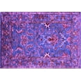 thumbnail image 1 of Ahgly Company Indoor Rectangle Oriental Purple Industrial Area Rugs, 6' x 9', 1 of 4