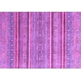thumbnail image 1 of Ahgly Company Indoor Rectangle Oriental Purple Modern Area Rugs, 2' x 4', 1 of 4