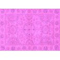 thumbnail image 1 of Ahgly Company Indoor Rectangle Oriental Purple Traditional Area Rugs, 5' x 7', 1 of 4