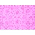 thumbnail image 1 of Ahgly Company Indoor Rectangle Oriental Purple Traditional Area Rugs, 7' x 9', 1 of 4