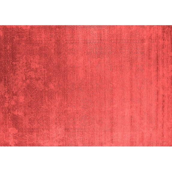 Ahgly Company Indoor Rectangle Oriental Red Industrial Area Rugs, 8' x 10'